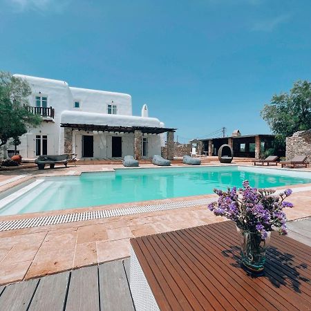 Dreamy Boho 5Bed Villa With Pool And Ocean View Mykonos Town Buitenkant foto