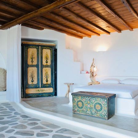 Dreamy Boho 5Bed Villa With Pool And Ocean View Mykonos Town Buitenkant foto
