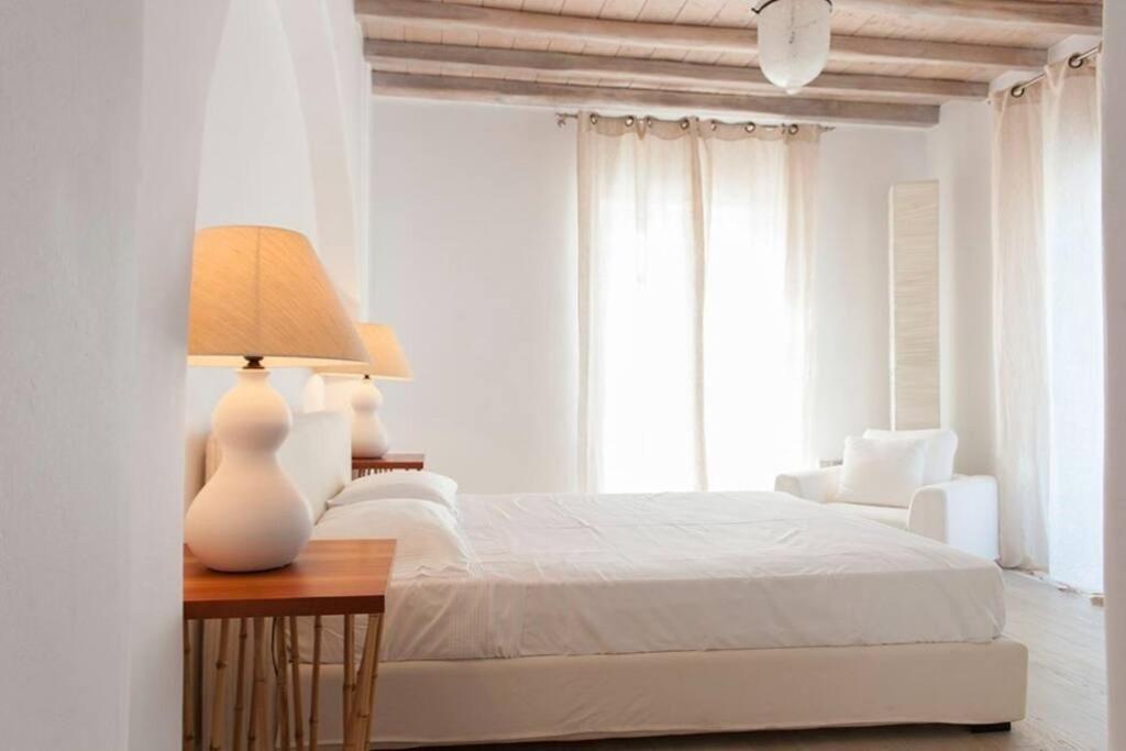 Dreamy Boho 5Bed Villa With Pool And Ocean View Mykonos Town Buitenkant foto