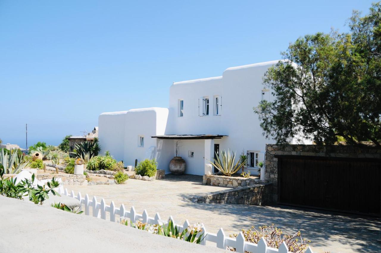 Dreamy Boho 5Bed Villa With Pool And Ocean View Mykonos Town Buitenkant foto